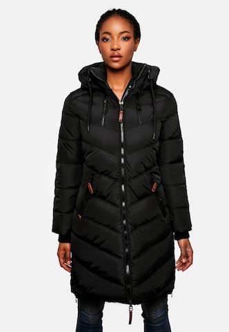 Manteau d’hiver 'Armasa ' MARIKOO en noir : devant