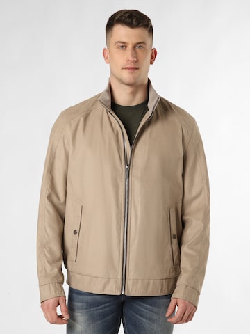 bugatti Between-Season Jacket in Beige: front