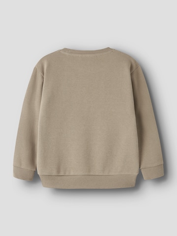 NAME IT Sweatshirt 'NMMOBEAR' in Beige