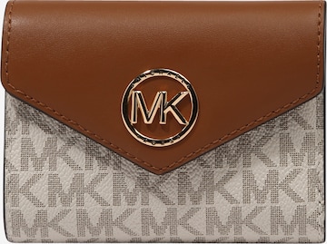 MICHAEL Michael Kors Πορτοφόλι 'Greenwich' σε καφέ: μπροστά