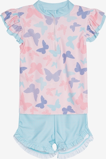 PLAYSHOES UV-suoja värissä laivastonsininen / vaaleansininen / roosa / punainen, Tuotenäkymä