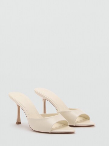 Mule 'PEPYW' MANGO en blanc