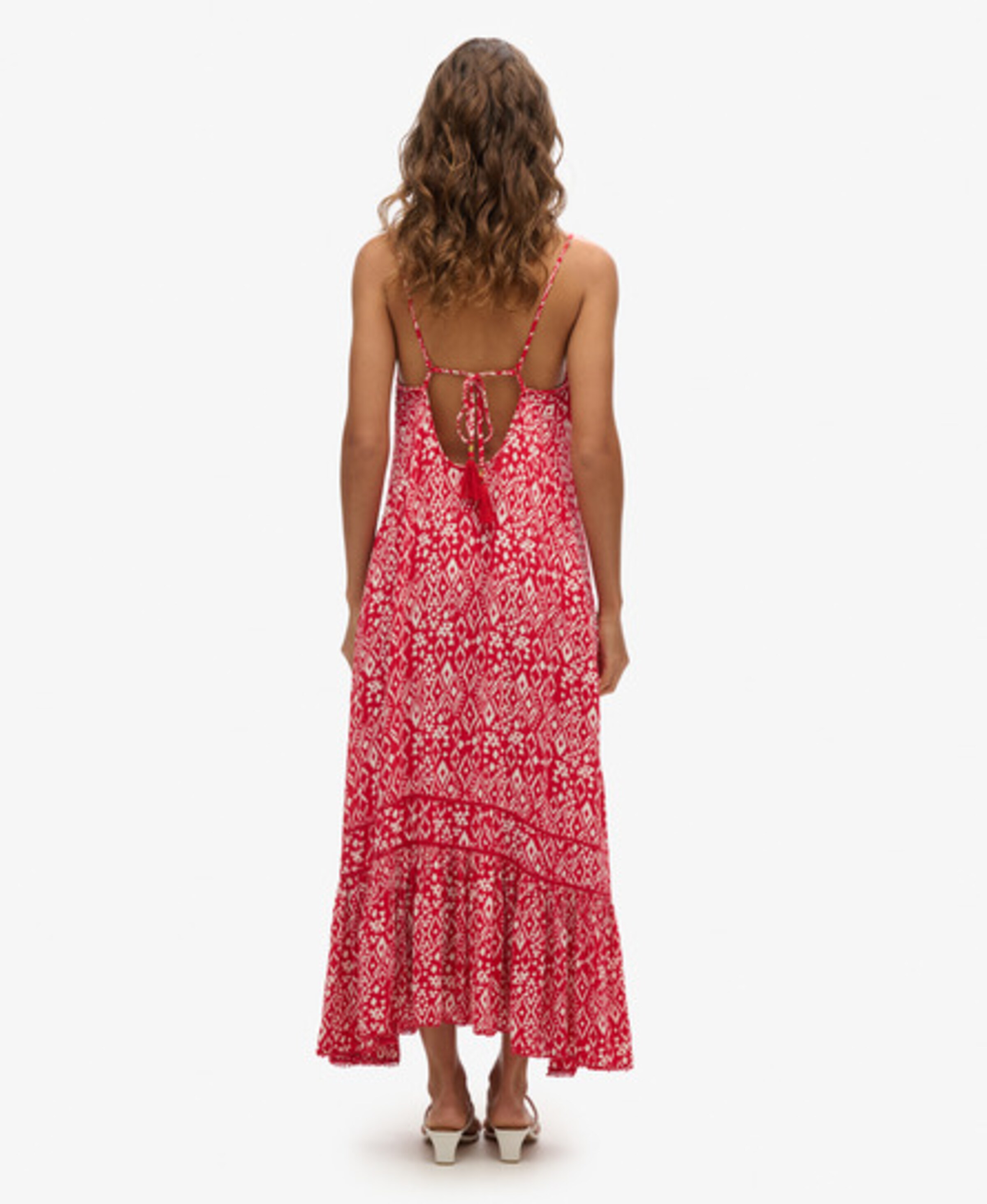 Superdry Strandjurk in Rood