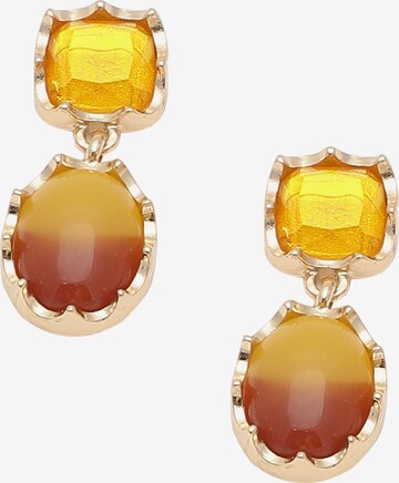 Cercei 'Gianna Bc' de la SOHI pe galben: față