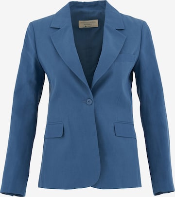Organication Blazer in Blau: Vorderseite
