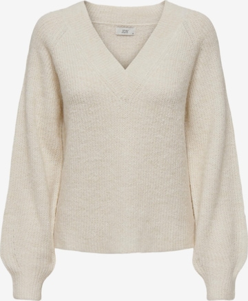 JDY Sweater 'Ingeborg Ada' in White: front