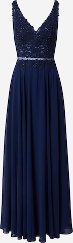 mascara Вечернее платье 'TULLE' в Синий: спереди