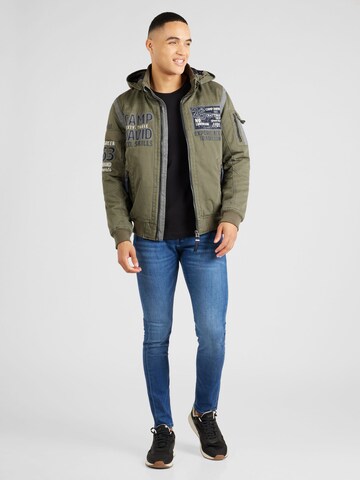 Veste mi-saison CAMP DAVID en vert