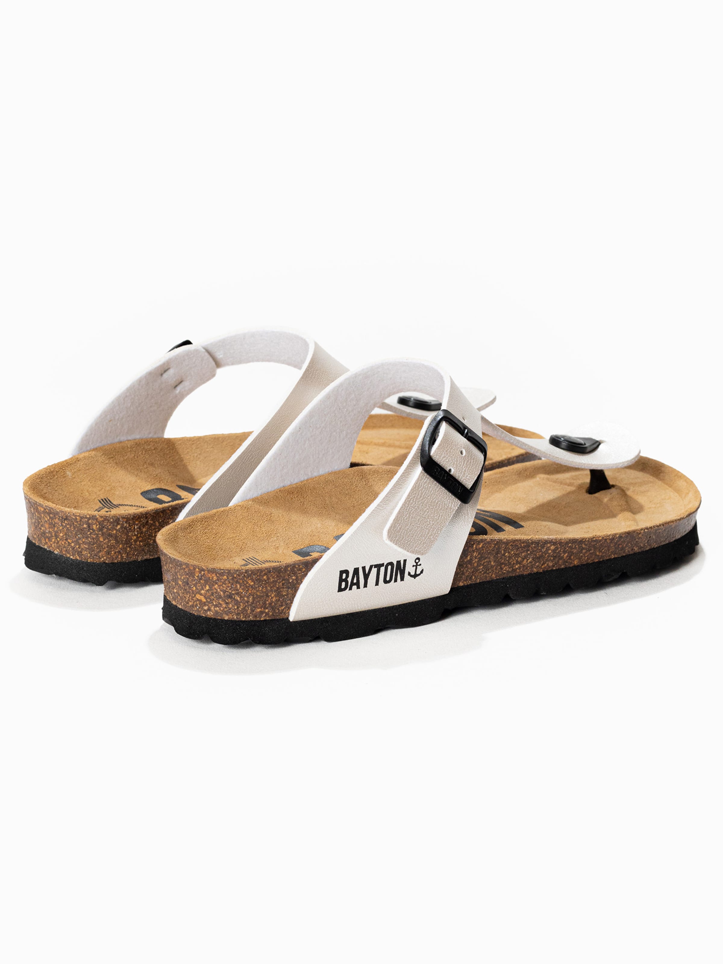 Tongs 'MERCURE' Bayton en argent