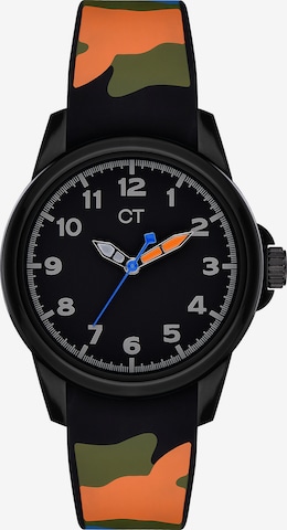 Cool Time Watch in Black: front