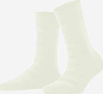 FALKE Socken 'Sparkle Stripes' in Weiß: Vorderseite
