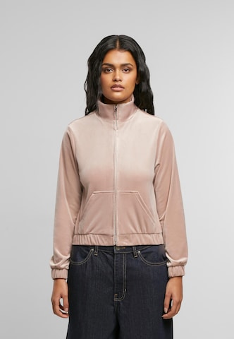 Urban Classics Between-Season Jacket in Pink