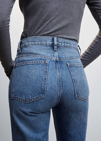 MANGO Slimfit Jeans 'Susan' in Blauw