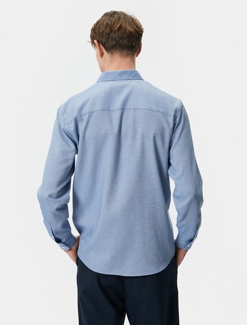 Koton Regular fit Button Up Shirt in Blue