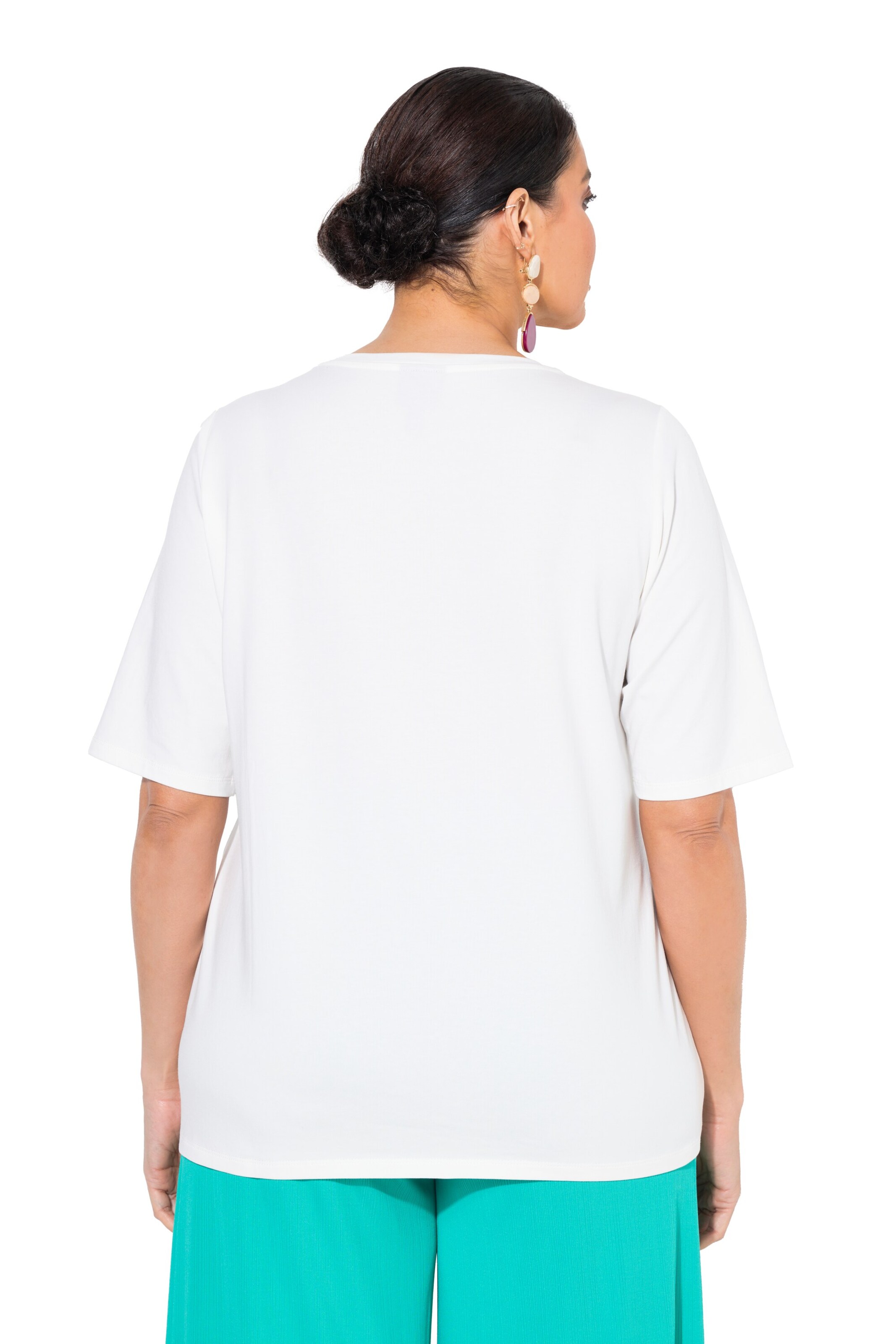 Ulla Popken T-Shirt in Weiß