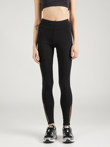 ONLY PLAY - Skinny Calças de desporto 'ARIA' em preto: frente