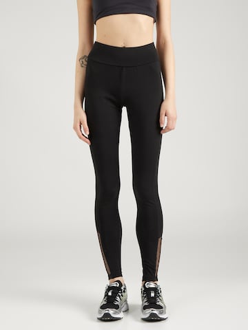 ONLY PLAY - Skinny Calças de desporto 'ARIA' em preto: frente