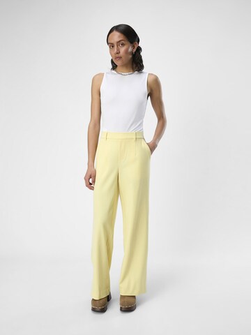 Wide Leg Pantalon à pince 'Lisa' OBJECT en jaune