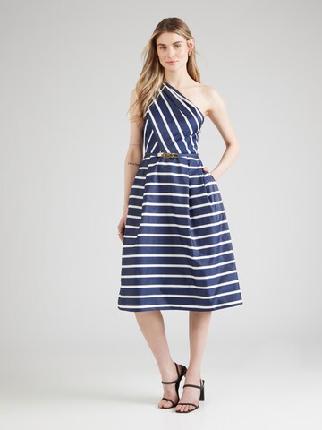Abito da cocktail 'KAZRYM' di Lauren Ralph Lauren in blu: frontale