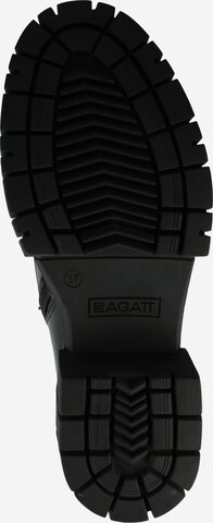 TT. BAGATT Fűzős rövid szárú csizmák - fekete