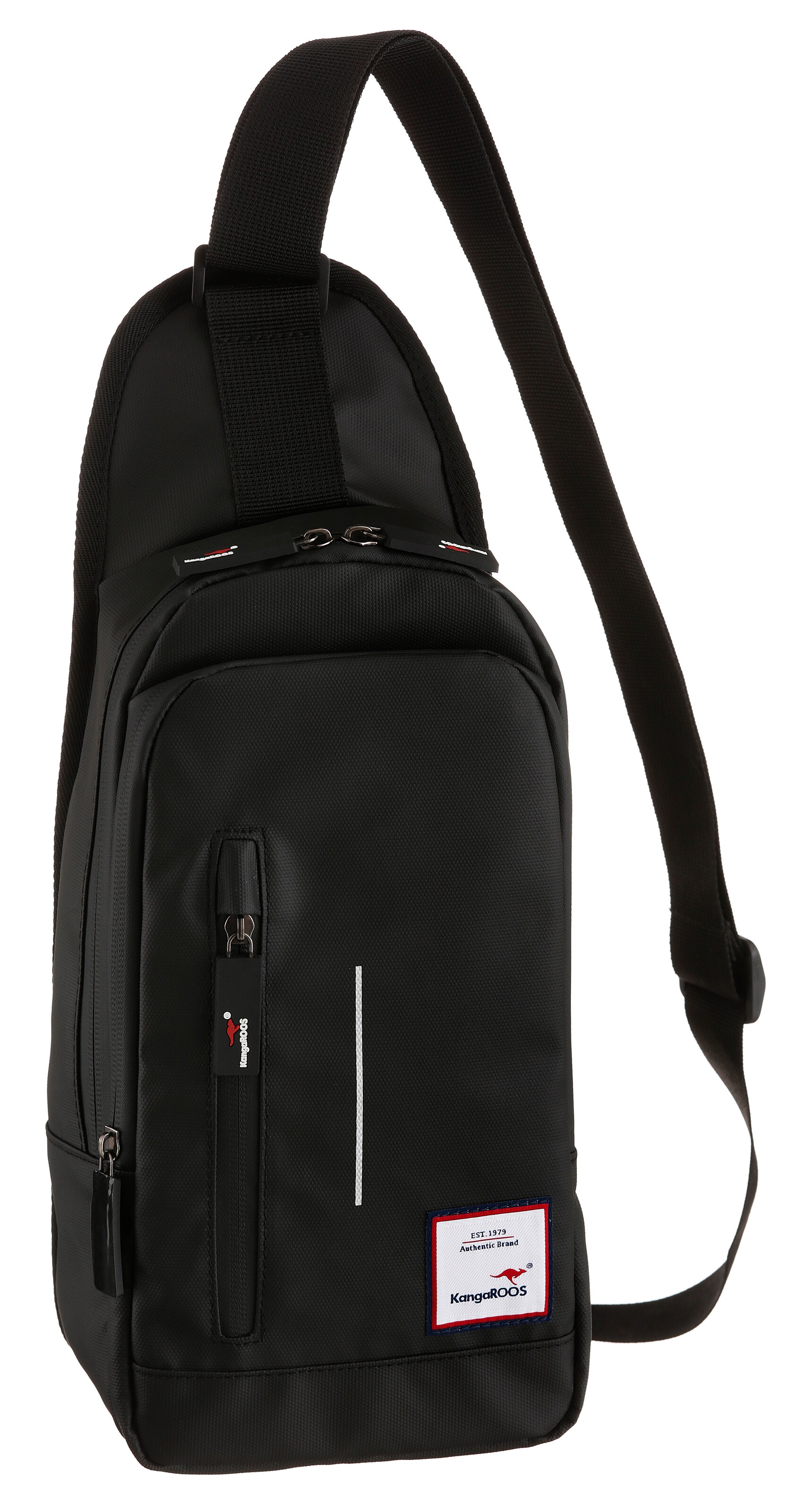 KangaROOS Crossbody Bag in Black: front