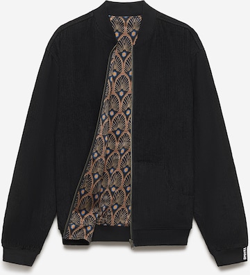 Yahmo Übergangsjacke 'Oskar' in Schwarz: Vorderseite