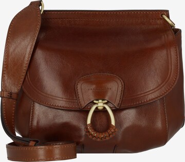 The Bridge Crossbody Bag 'Erica ' in Brown: front