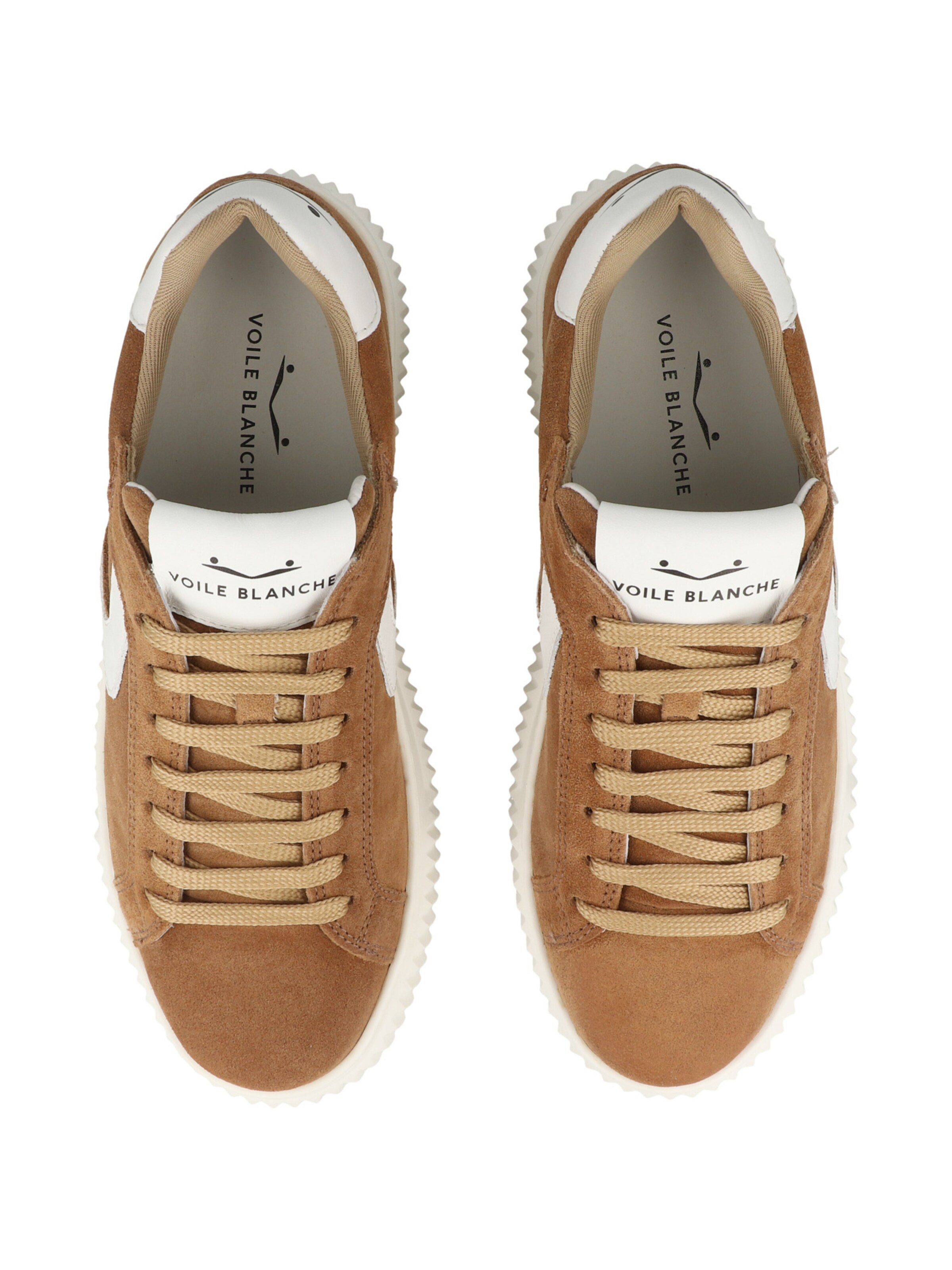 Voile blanche Sneaker 'LIPARI' in Braun