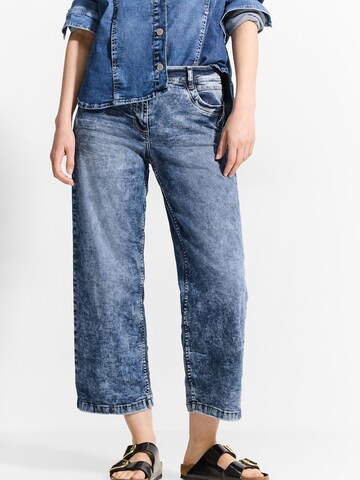 CECIL Wide leg Jeans 'Neele' in Blue
