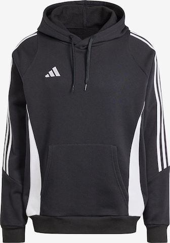 ADIDAS PERFORMANCE Sportsweatshirt 'Tiro 24' in Schwarz: predná strana