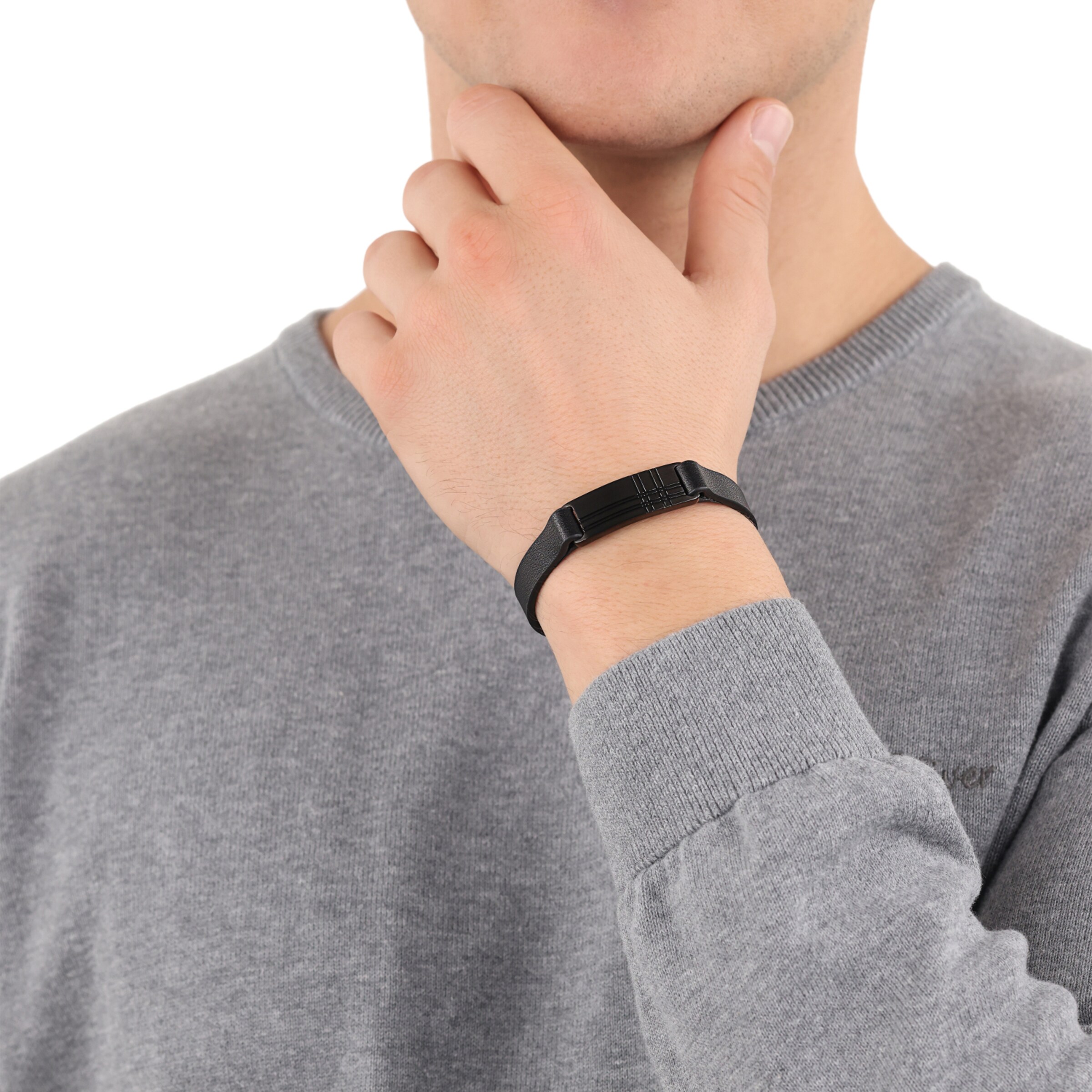 s.Oliver Bracelet in Black