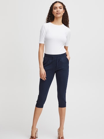 Tapered Pantaloni cutați 'BYPandina' de la b.young pe albastru