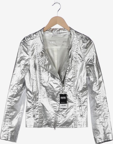 DRYKORN Jacket & Coat in S in Silver: front