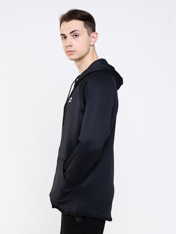 neverover Sportovní bunda 'Core Zipup Hoodie' – černá
