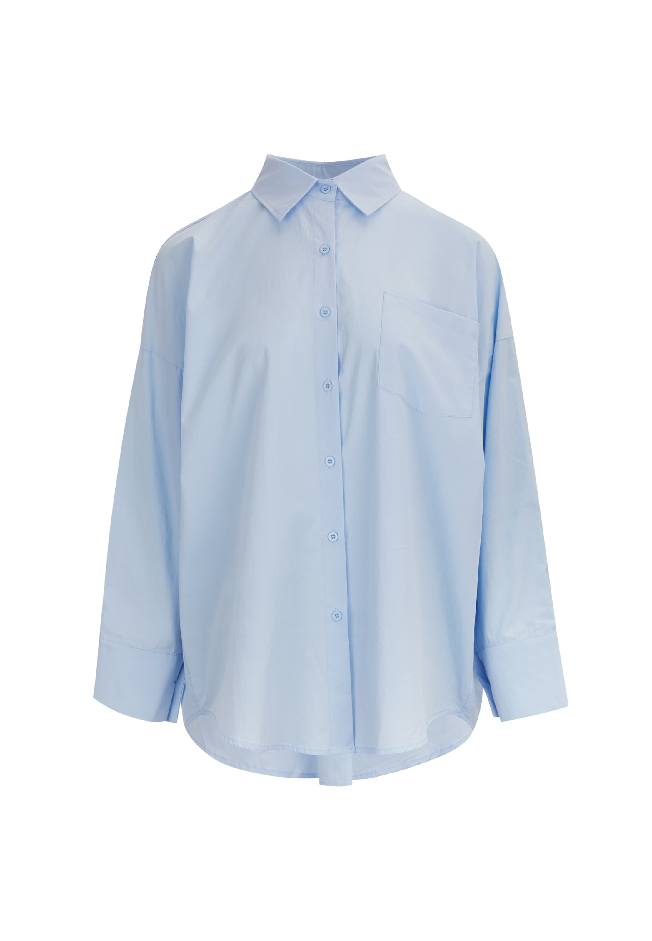 usha WHITE LABEL - Blusa en azul: frente