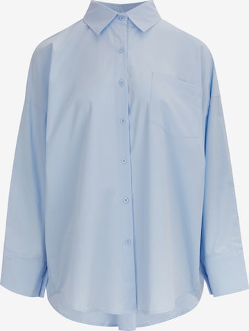 usha WHITE LABEL - Blusa en azul: frente