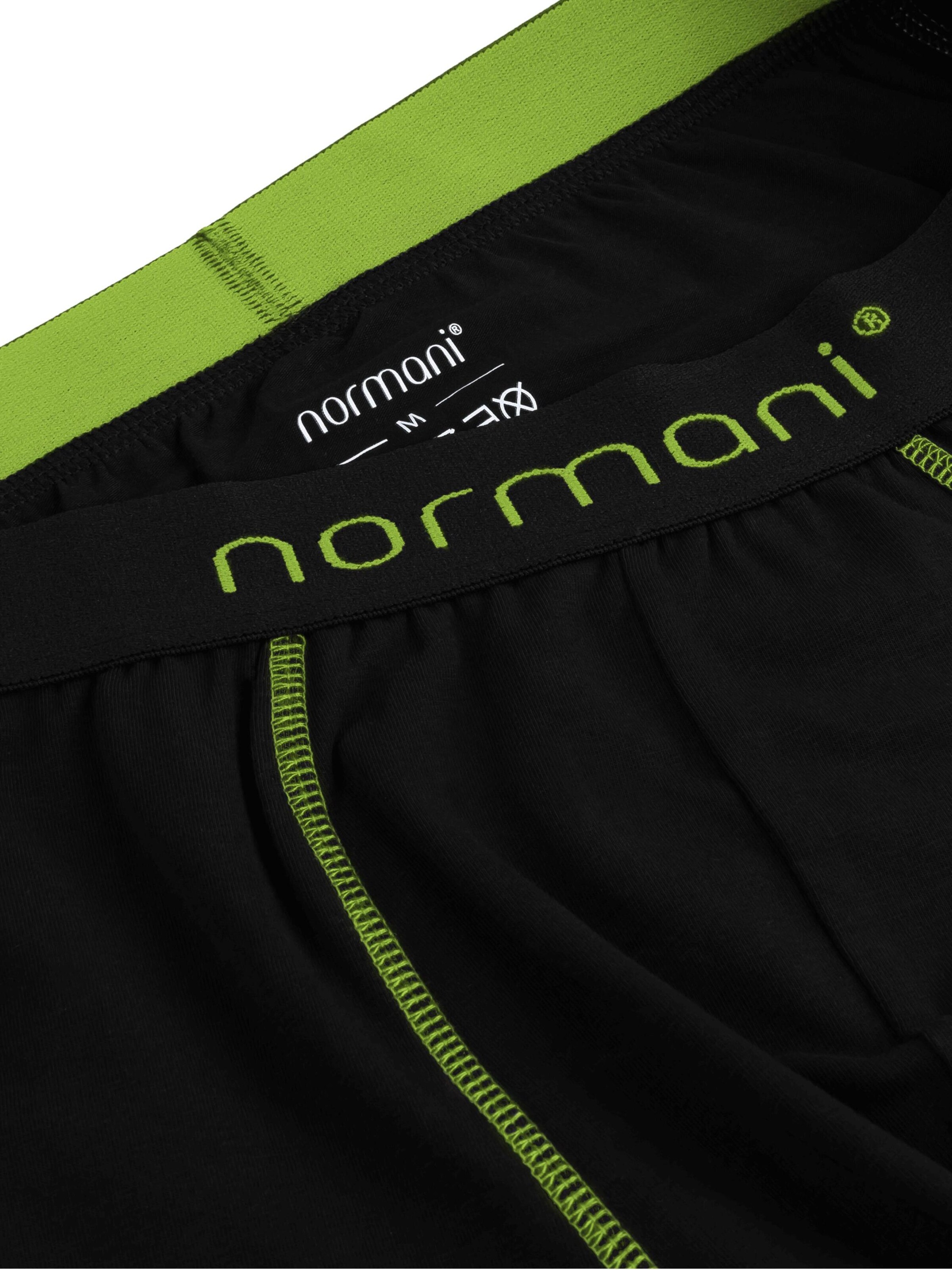 Boxers normani en vert