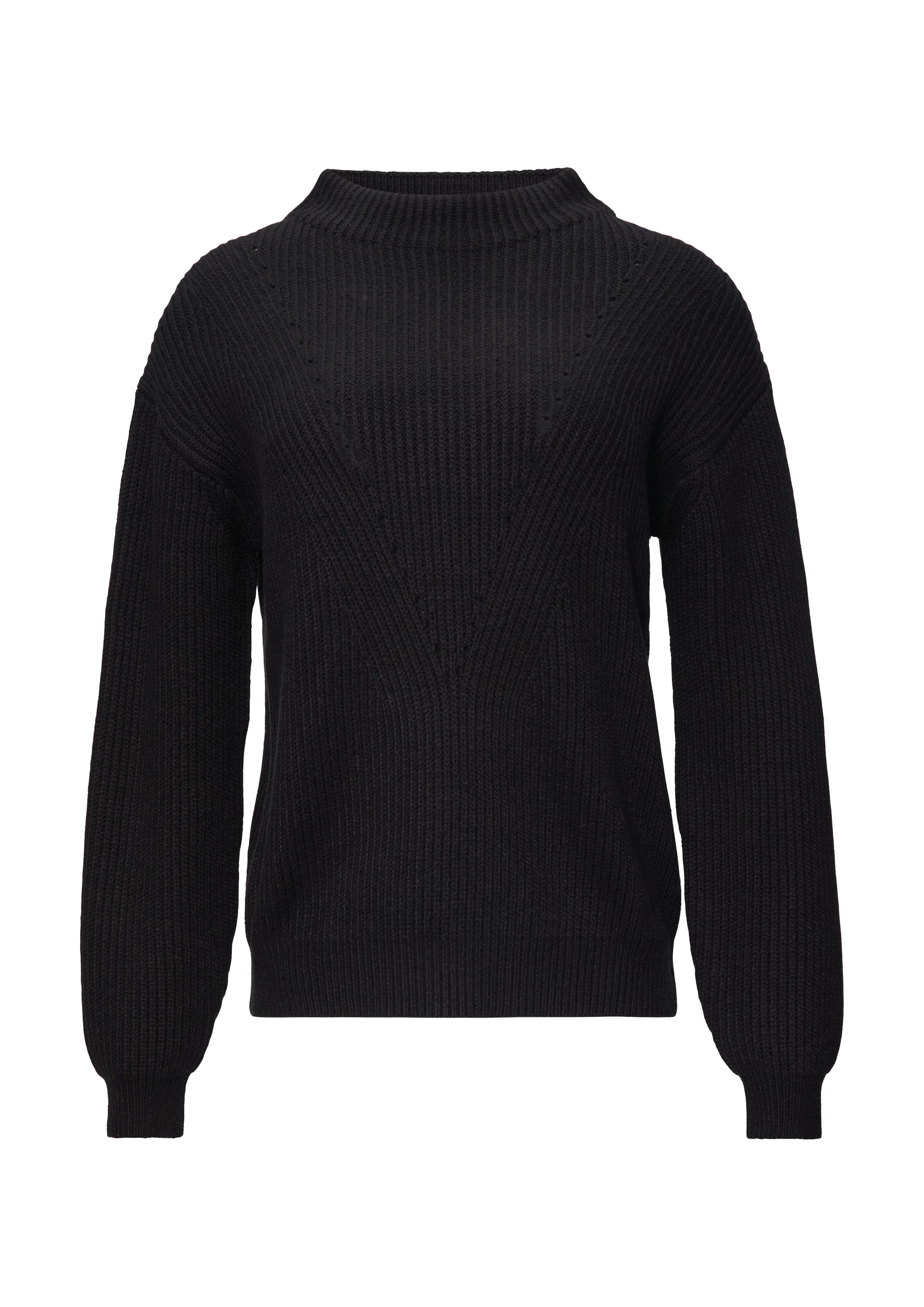 s.Oliver BLACK LABEL Sweater in Black: front