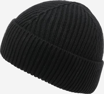 Bonnet TRAPP en noir : devant