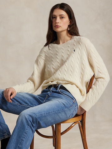 Polo Ralph Lauren - Jersey en beige: frente