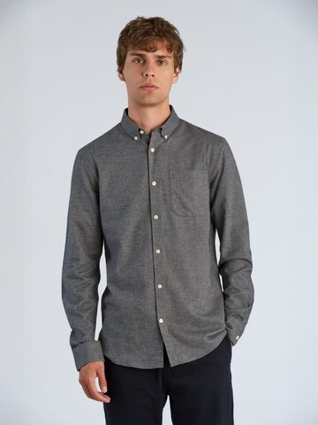 Regular fit Camicia di Lindbergh in grigio