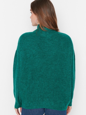 Trendyol Pulover | zelena barva