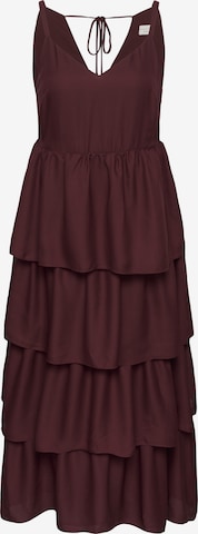 Robe 'Lory' KAFFE CURVE en rouge : devant