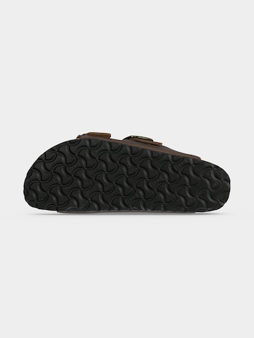 BIRKENSTOCK Чехли 'Arizona' в кафяво