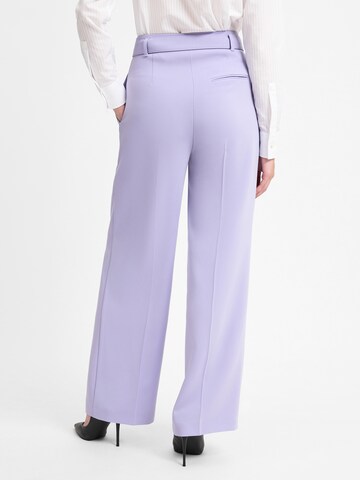 BOSS Regular Broek in Lila