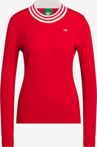 ADIDAS PERFORMANCE - Jersey deportivo 'Originals Cashmere Knit' en rojo: frente