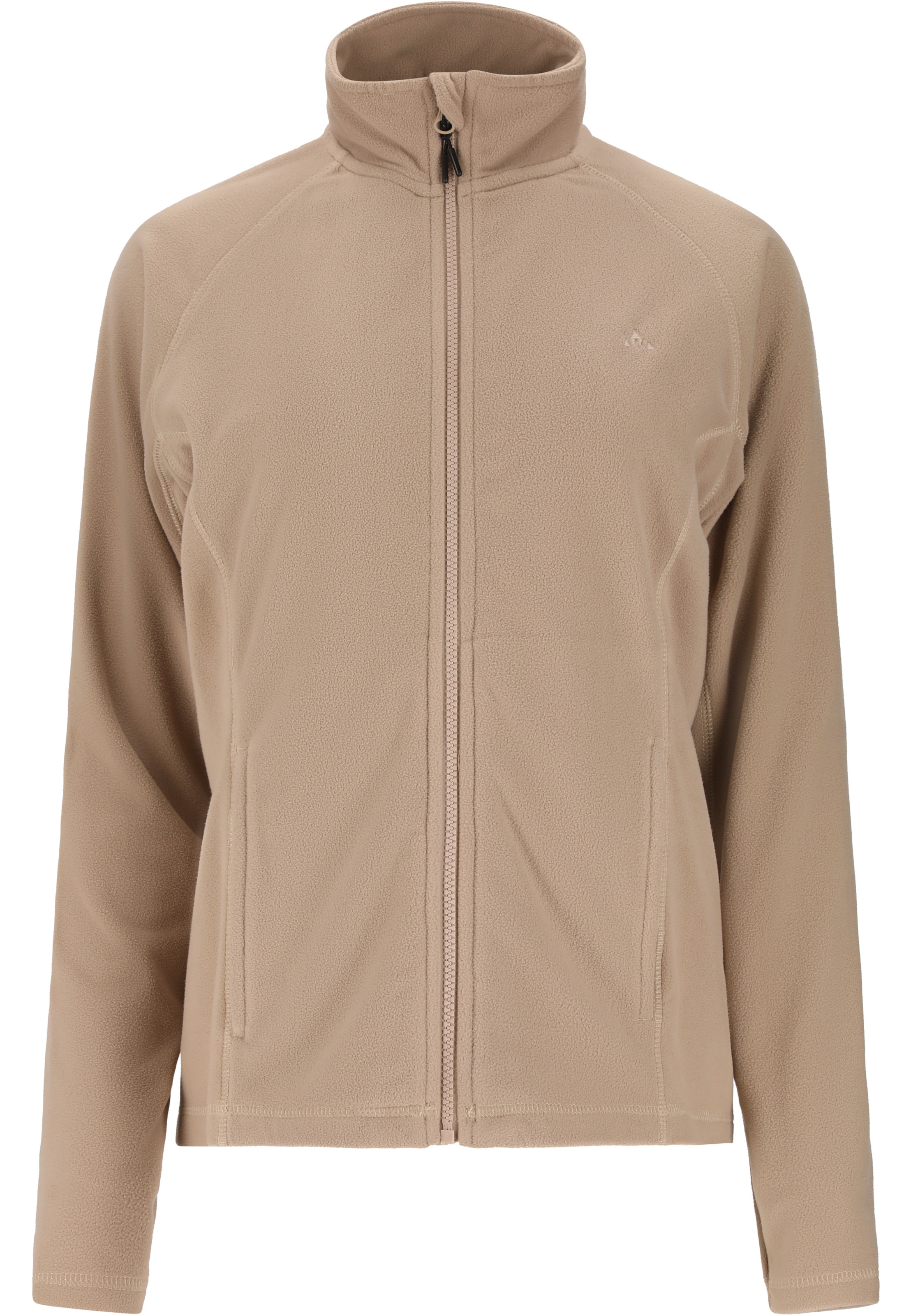 Whistler Fleece jacket 'Romark' in Beige: front