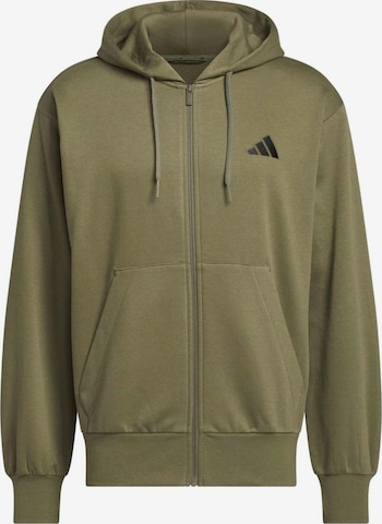 ADIDAS SPORTSWEAR Sportssweatjakke i grøn: forside