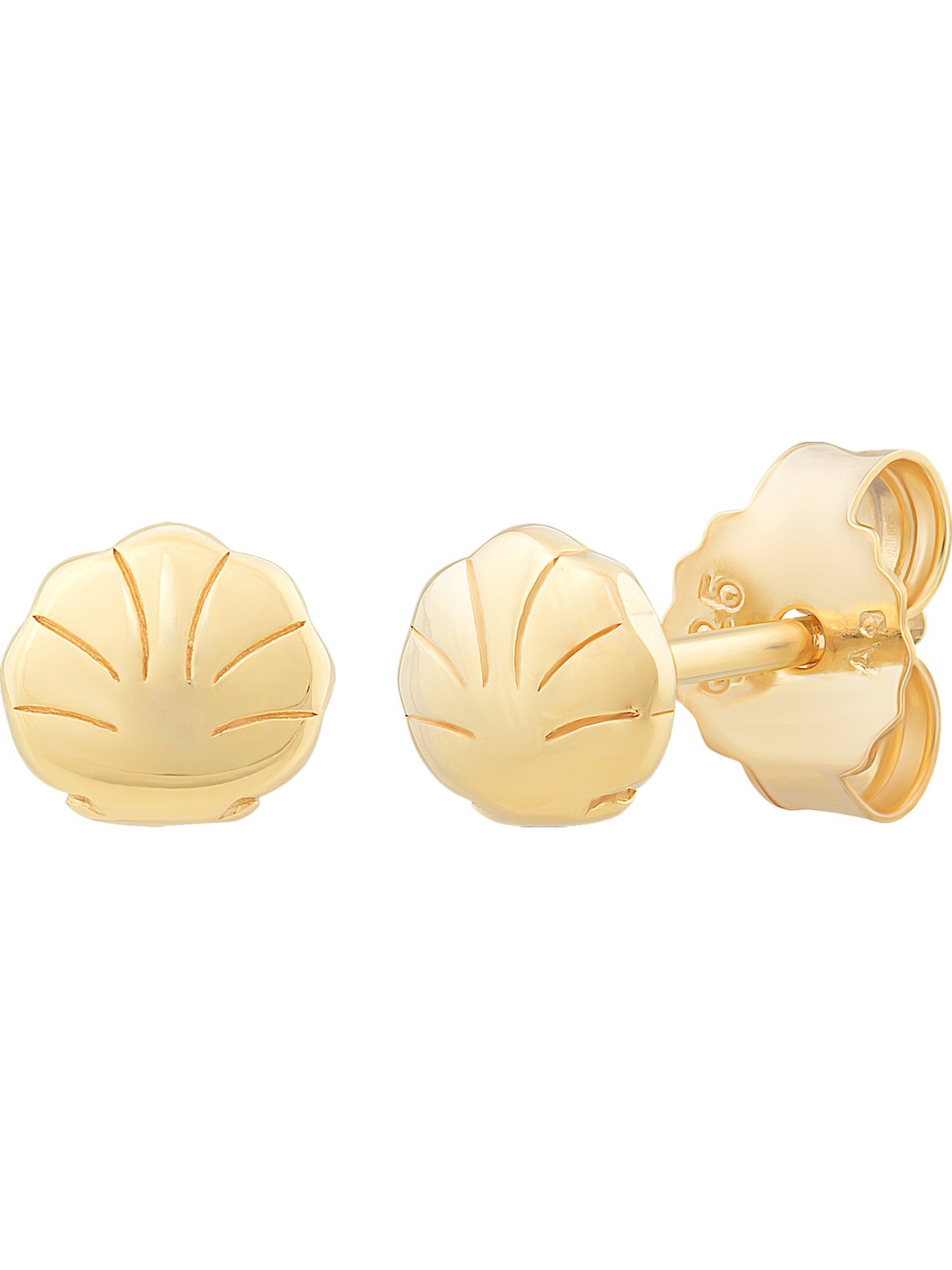 caï Earrings in Gold: front