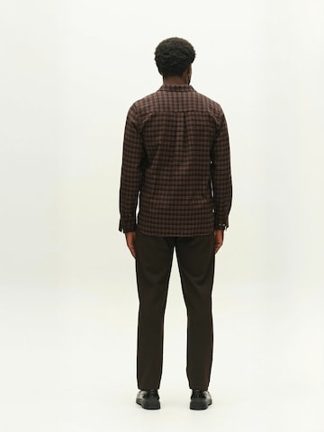 GABBA Comfort Fit Shirt ' sven ' in Braun